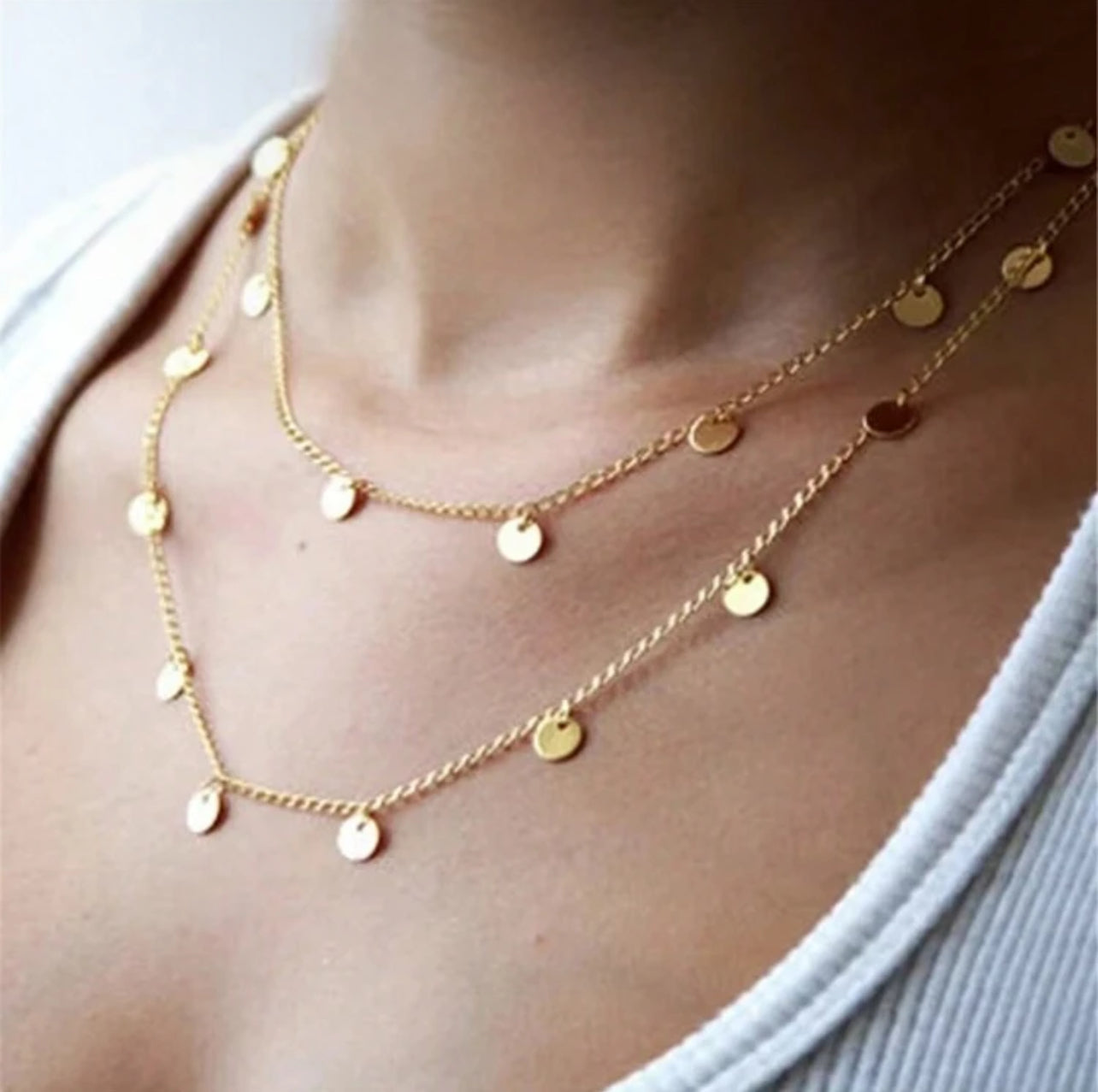 Long Pendants Necklace