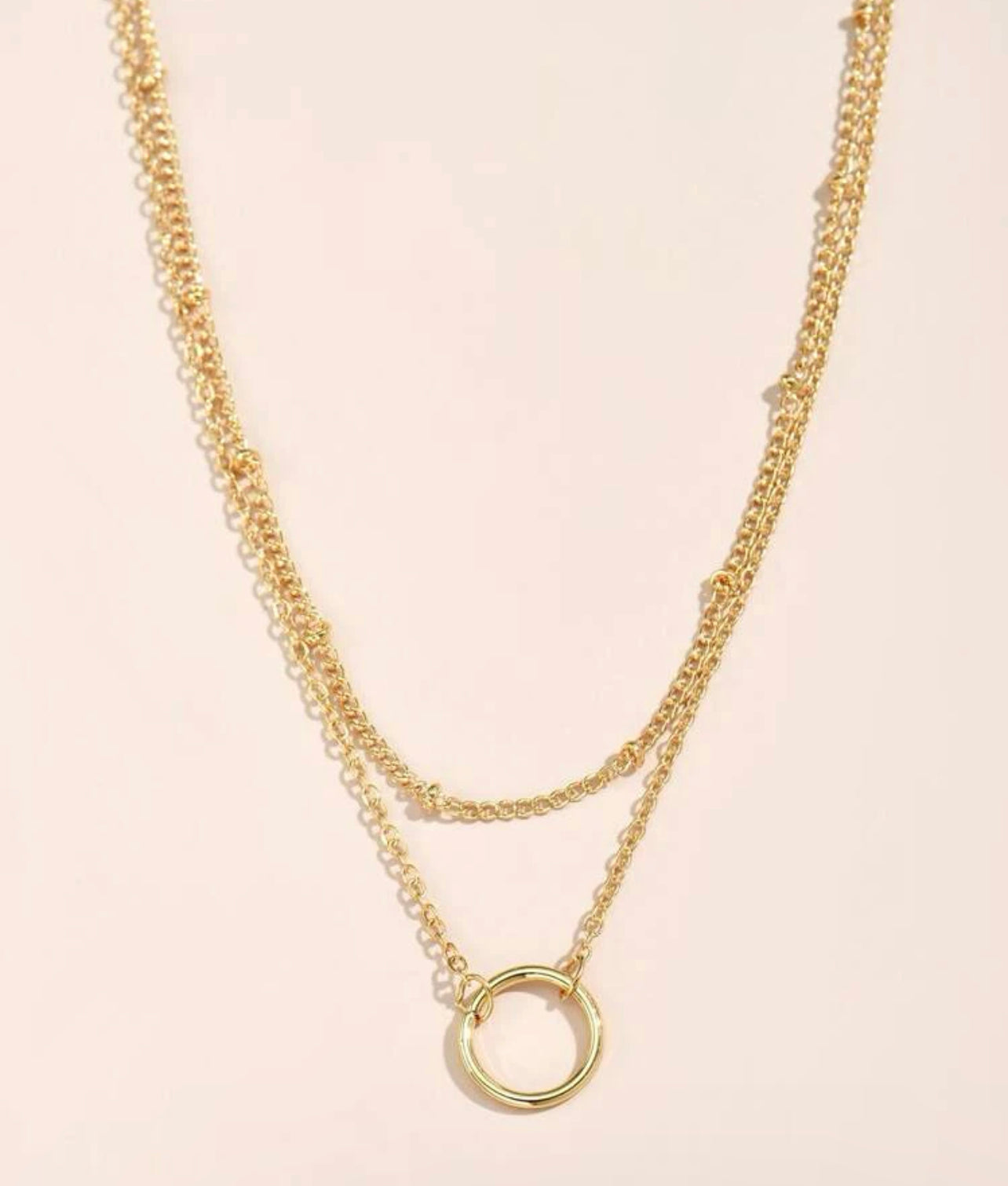 Double Layer Gold Chain