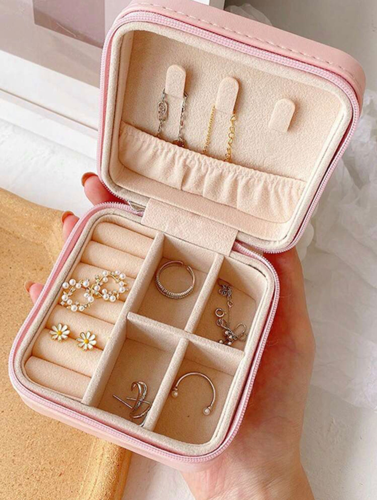 Travel Jewelry Case